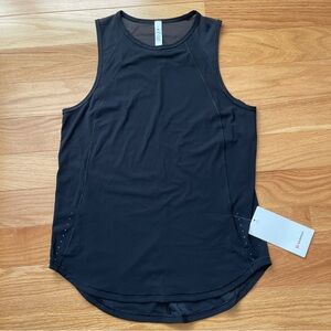 Lululemon sculpt tank black women's size 6